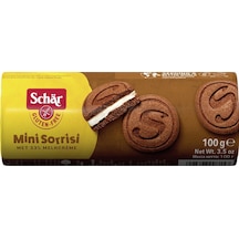 Schar Minni Sorrisini Glutensiz Kaymaklı Çikolata Bisküvi 100 G