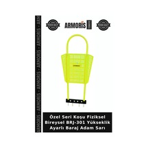 Özel Seri Koşu Fiziksel Bireysel Brj-301 Yükseklik Ayarlı Baraj Adam Sarı