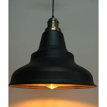 Tr Rsylight Retro Metal Sarkıt Avize Rustik Tekli Sarkıt Siyah Eskitme Cafe Mutfak Aydınlatma Siyah Rys000210 Diğer