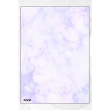 A5 Çiçek Bloknot Çizgisiz Defter - 50 Yaprak - Memopad - Notepad - Not Defteri - Not Kağıdı - 2987 Çok Renkli