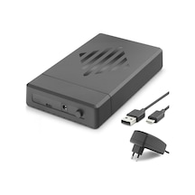 3.5 İnç Sata Hdd Harici Disk Kutusu Type-c Usb 2.0 Siyah Hdx1794