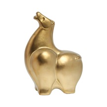 Vitale Nature Seramik Gold Köpek 21x10.5x29 Cm Ak.kw0012