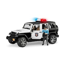 Bruder Jeep Wrangler U.r. Polis Aracı ve Memur 02526