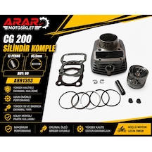 CG 200 SİLİNDİR KOMPLE 13 PERNO 65,5mm BOY:69 TTNC-ARR1303