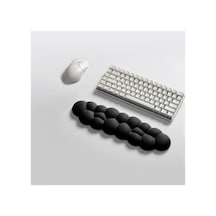Kaymaz Tabanlı Ergonomik Klavye Ve Mouse Bilek Destek Seti, Nefes Alan Kumaş