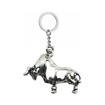 Iron Taurus Boğa Figürlü Unisex Metal Anahtarlık