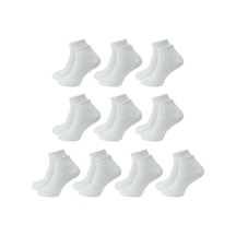Giorgina Ferri 10 Çift Kutulu Bambu Premium Bay-bayan Patik Çorap - Bilek Boy Kısa Spor Koşu Ve Yürüyüş Çorabı