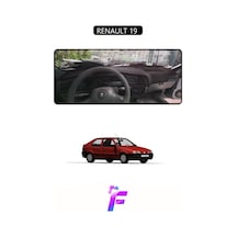 Renault 19 Uyumlu Torpido Örtüsü Yansıma Önleyici Tam Koruma Hızlı Ve Kolay Montaj J42