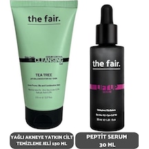 the fair. Sebum Kontrol Yağlı Ciltler İçin Yüz Temizleme Jeli 150 ML + Lift-Up Sıkılaştırıcı Peptid Serum 30 ML