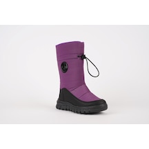 Daxtors Demos Çocuk Unisex Soğuk Geçirmez Bot & Çizme Mor