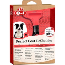 8in1 Perfect Coat Deshedder Furminator M Orta Irk Köpek Tarağı