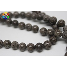 Jasper Taşı YARIM Dizi 8mm (8176) (18cm uzunluğundadır)