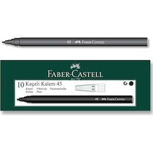 Faber Castel Keçeli Kalem 10'lu Siyah