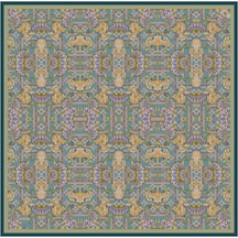 Armine Sura İpek Eşarp -2025/2026 -9416 Yeşil