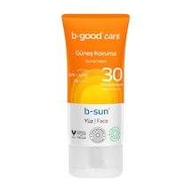 B-sun Spf 30 Yetişkinler İçin Yüz Güneş Koruma Kremi 50 Ml