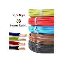 Öznur 2,5 Mm Nya Kablo Tse Li Öznur Kablo Renk Boy Seçiniz