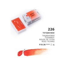 St. Petersburg White Nights Tam Tablet Sulu Boya 226 Titian Red Çok Renkli