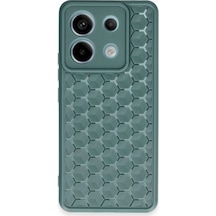 Xiaomi Redmi Note 13 Pro 5g Kılıf Petek Silikon Kapak Koyu Yeşil