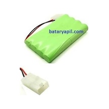 9.6V 1100Mah  Oyuncak Araba Bataryası Tamiya Soket