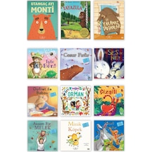 En Çok Tercih Edilen Resimli, Öykülü Kitaplar 12 Kitap Monti Şu Yaramaz Tavşanlar Tarçının
