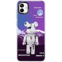 Newface Samsung Galaxy A04 Kılıf Estoril Desenli Kapak - Estoril - 8 Mor