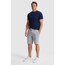 U.S. Polo Assn. U.s. Polo Assn. Erkek Gri Melanj Şort Örme 50322606-vr086