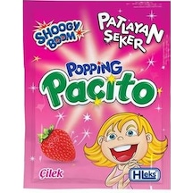 Hleks Popios Pat layan Şeker Çilekli (4 Adet)