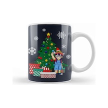 Arale Around The Christmas Tree Dr Slump Kupa Bardak Porselen Karışık