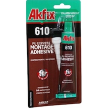 Şeffaf Ekspres Montaj Yapıştırıcı Tüp 50 Ml - 30 Adet K0