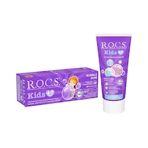 Lexroo Kids 4-7 Yaş Florürsüz Diş Macunu Balon Sakızı Tadında