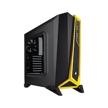 Corsair Cc-9011094-Ww Carbide Spec-Alpha Siyah Sarı Pencereli Ga Corsair Cc-9011094-Ww Carbide Spec-Alpha Siyah Sarı Pencereli Ga