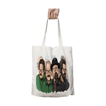 Art Hediye Breaking Bad Walter White1 İki Taraf Kalıcı Yıkanabilir Okul Plaj Omuz Bez Çanta Çok Renkli