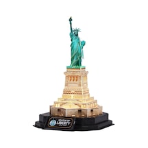 Özgürlük Heykeli 3d Puzzle Led Işıklı L536h