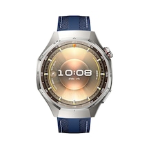 Huawei Watch Gt6 Pro 46mm Uyumlu Metal Tokalı Dikiş Detaylı Dokuma Silikon Kordon Şık, Rahat, Terletmeyen Ve Ayarlanabilir Akıllı Saat Kayışı Çok Renkli