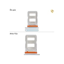 Xiaomi Mi 12 Lite Uyumlu Sim İç Yuvası Çiftli Yeşil Sim Kart Tepsisi Sim Kızağı Sim Çekmecesi