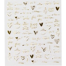 Nascita Love Tırnak Stickerı - 07