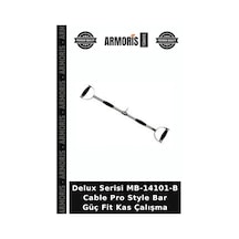 Delux Serisi Mb-14101-b Cable Pro Style Bar Güç Fit Kas Çalışma