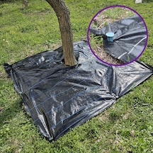 2x2 Metre Ağaç Koruma Örtüsü Ve Sabitleme Çivisi Yer Örtüsü Yabani Ot Engelleme Paspası Ağaç Dibi Bezi Sulzer Kumaş