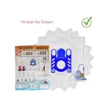 Arçelik Beko Tt680B Süpürge Toz Torbası 10 Adet Uyumlu