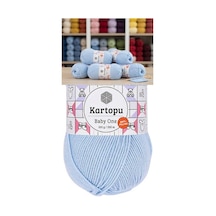 Baby One El Örgü İpi K0544 Bebe Mavi 100 G/250 Mt-5 Adet