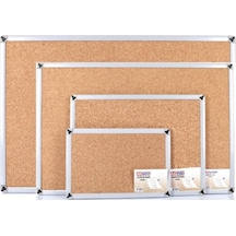 Akyazı Mantar Pano Duvara M. Metal 120X240 0164Alüminyum Çerçeve