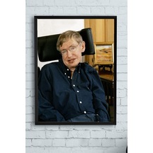 Pster13387 Stephen Hawking Bilimsel Çerçeveli Tablo 2 30 X 40cm