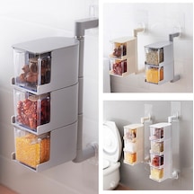 Kosona Duvar Montajlı, Çivi Olmadan Yapıştırıcı, Transparent Plasti K, 7x7cm, 1 Adet, Değiştirme Seti, Zarf Tutucu, Perde Teli Bağlayıcı