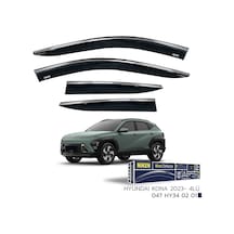 Niken Hyundai Kona Cam Rüzgarlığı Kromlu Niken 2023+ 047 Hy34 02 01