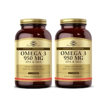Solgar Omega 3 950 MG 100 Kapsül 2'li