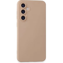 Newface - 402 - Samsung Galaxy Uyumlu S24 Kılıf Nano İçi Kadife Silikon - Csmo-tex - - Pudra