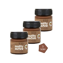 Nutty More %33 Fındık Parçacıklı Kakaolu Fındık Ezmesi 200 Gr X 3 Adet