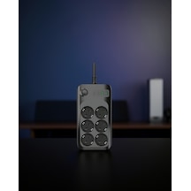 6 Prizli Usb Type-c Uzatma Kablosu 2500w Termal Koruma 0