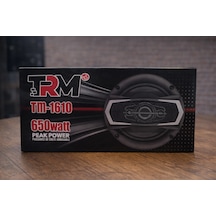 Trm 650 Watt 16 Cm Kapaklı Oto Hoparlör Güçlü Ve Net Ses Performansı