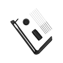 Youmex Kahve Tozu Dağıtıcı 6 İğne 0.4mm Manyetik Tabanlı Alüminyum Saplı Geliştirilmiş Ekstraksiyon 6 Yedek İğne İle Ayarlanamayan Siyah Youmex Kahve Tozu Dağıtıcı 6 İğne 0.4mm Manyetik Tabanlı Alüminyum Saplı Geliştirilmiş Ekstraksiyon 6 Yedek İğne İle Ayarlanamayan Siyah